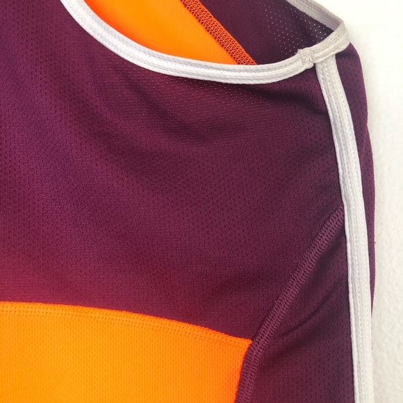 NIKE Dri Fit Neon Razorback Athletic Tank Top Size Small - Picture 6 of 11